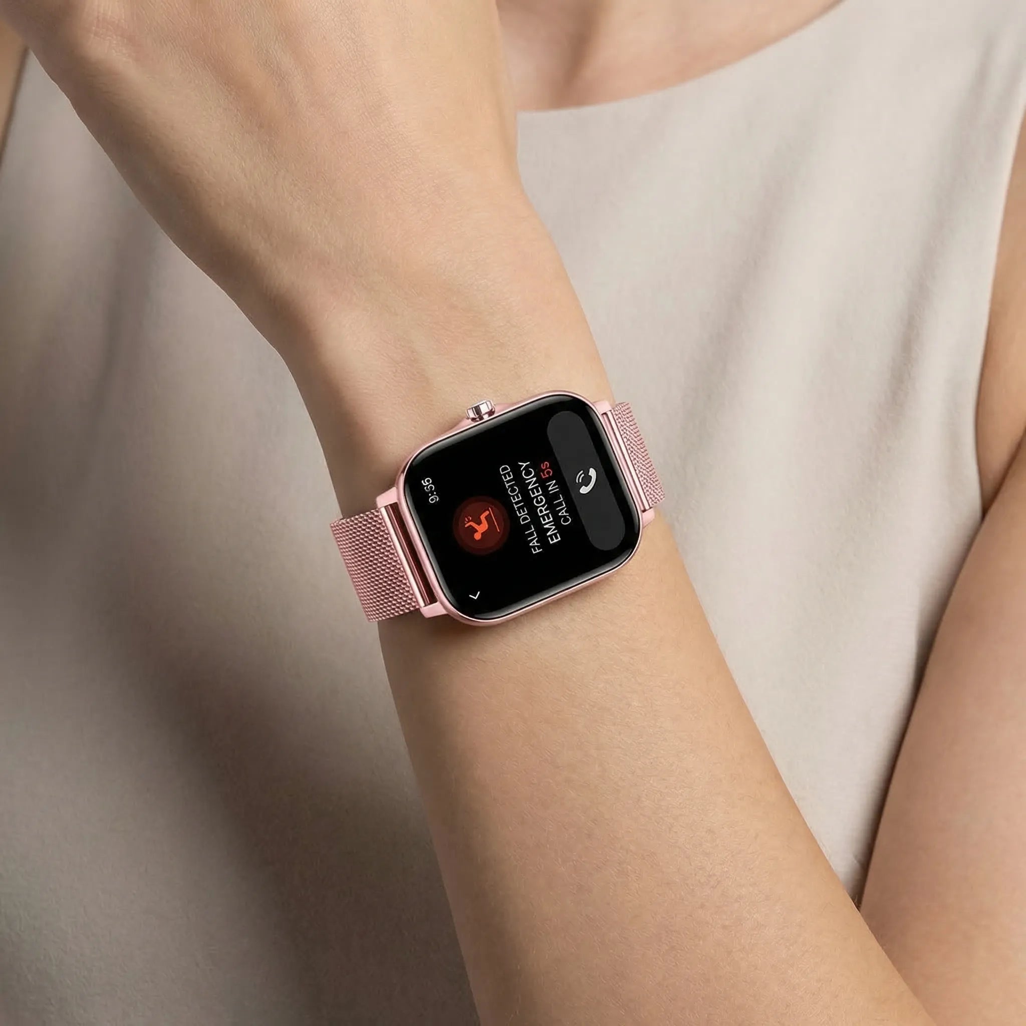Reloj Inteligente con Llamada de Emergencia Habilitada por GPS