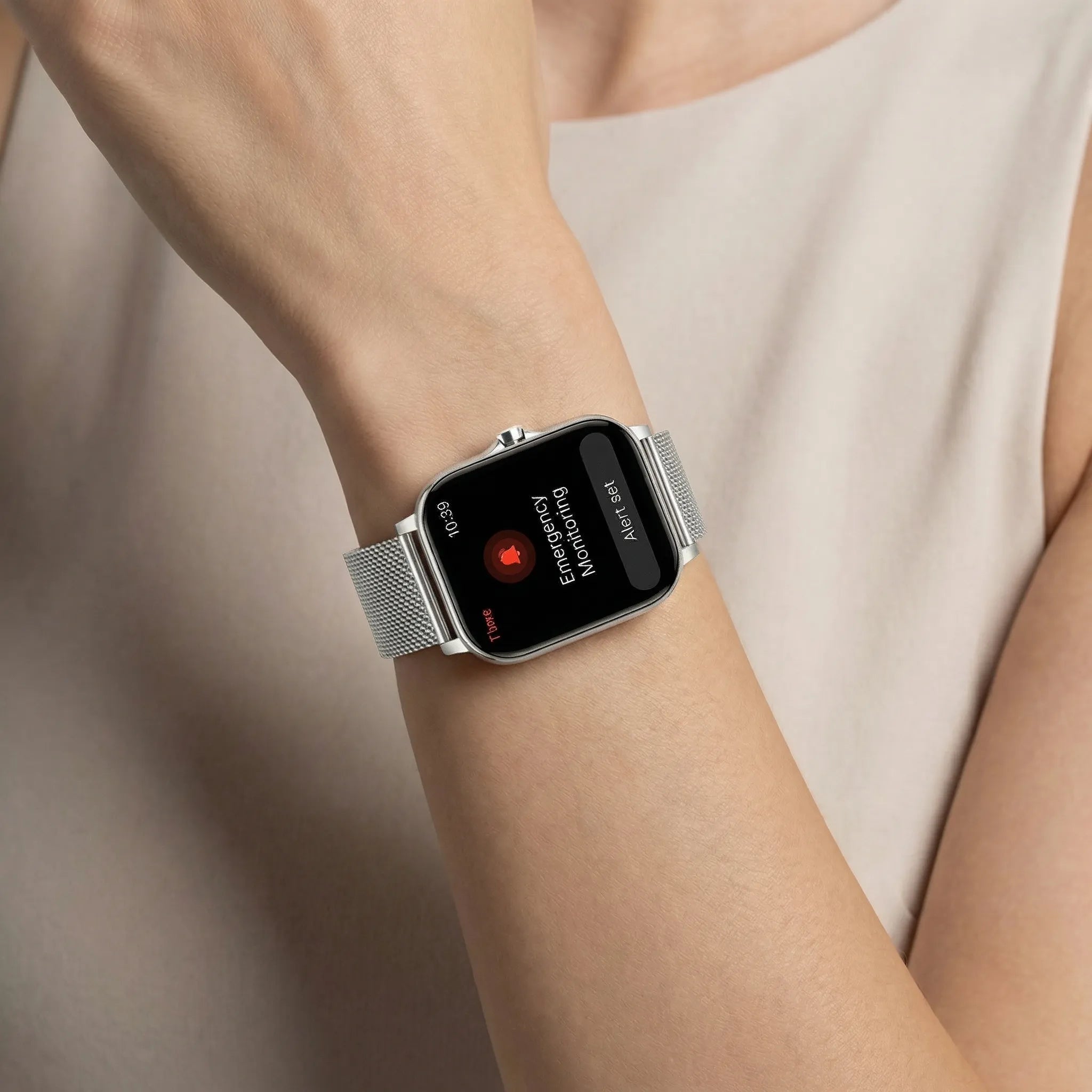 Reloj Inteligente con Llamada de Emergencia Habilitada por GPS