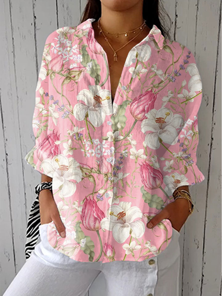 Frances | Blusa Elegante de Flores