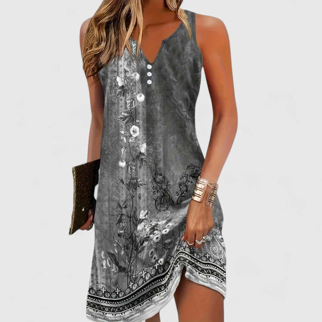 Maribel | Vestido Bohemio Sin Mangas