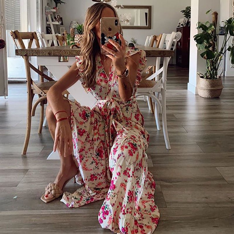 Dalia | Vestido Maxi Floral