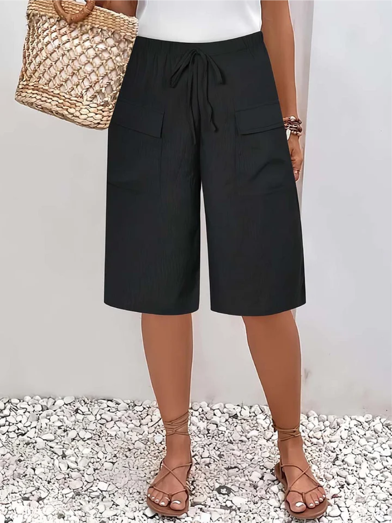 Clota | Pantalones cortos con cinturilla elástica