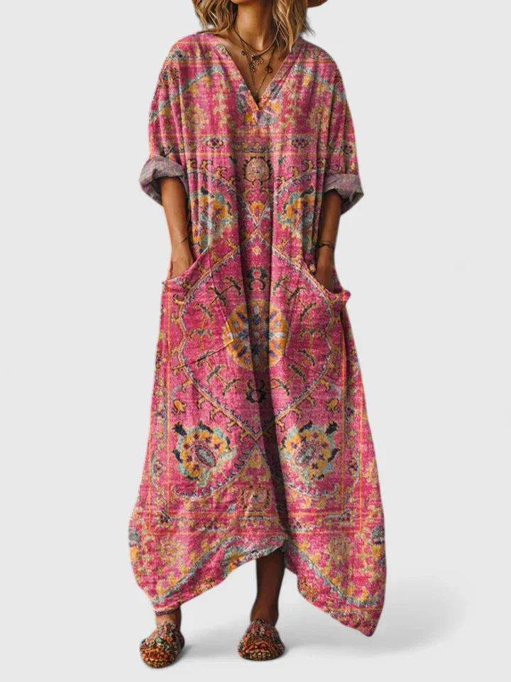 Marinthe – Vestido con escote en V