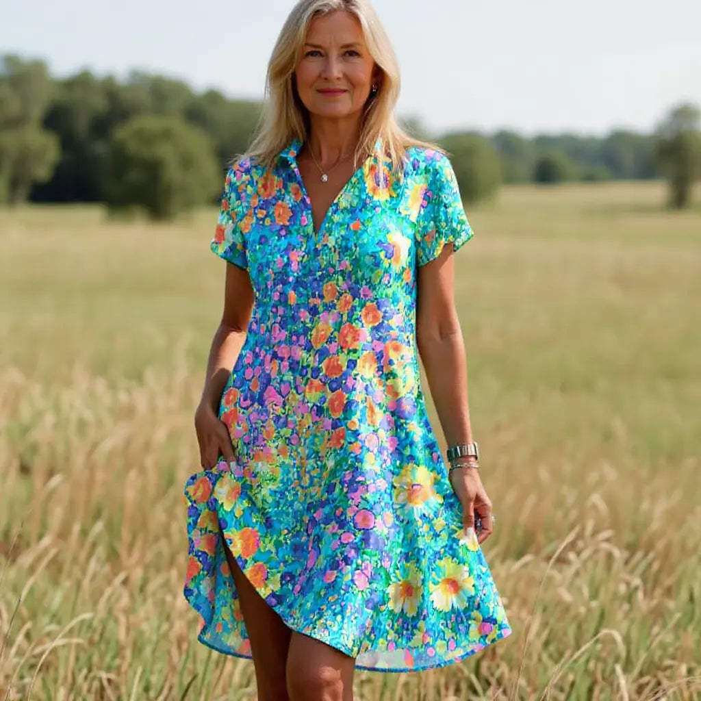 Sienna | Vestido de Verano que Acentúa la Figura