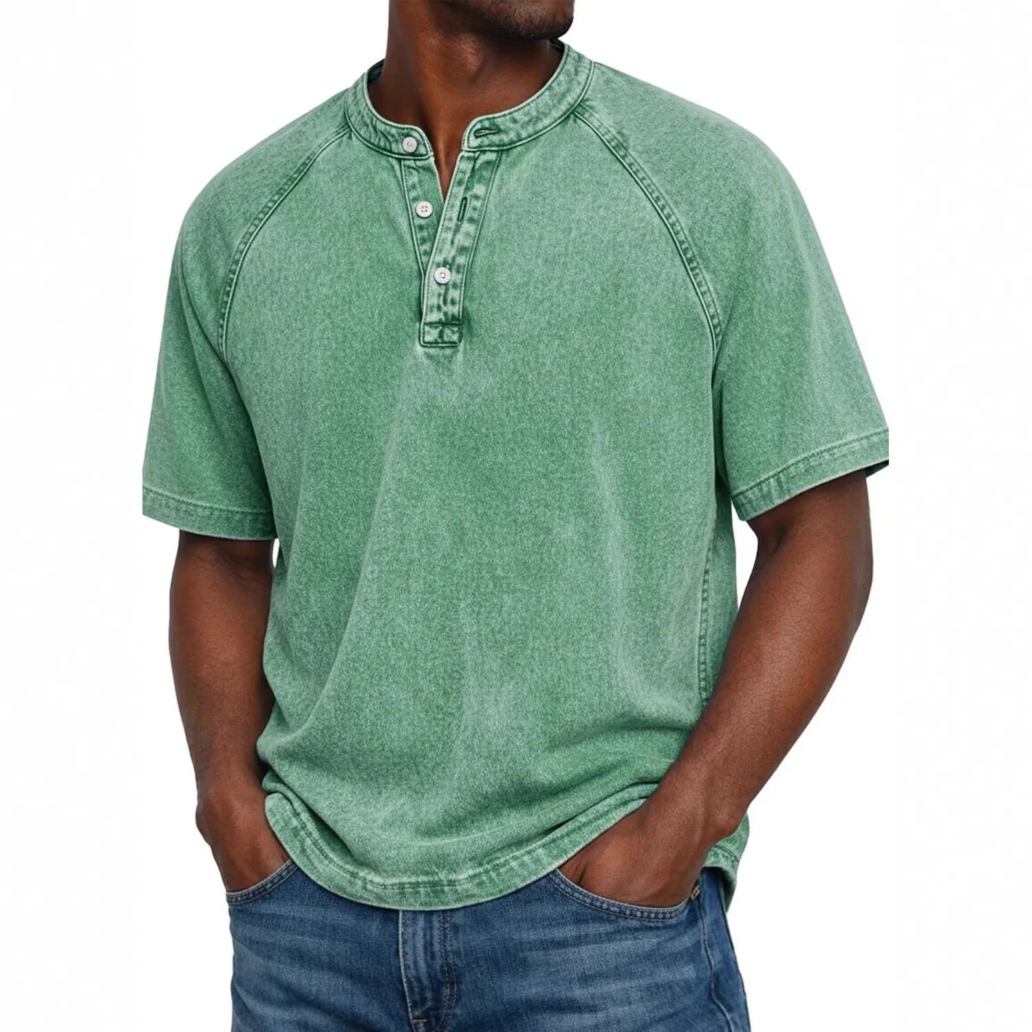Cazel | Estilo Henley marino