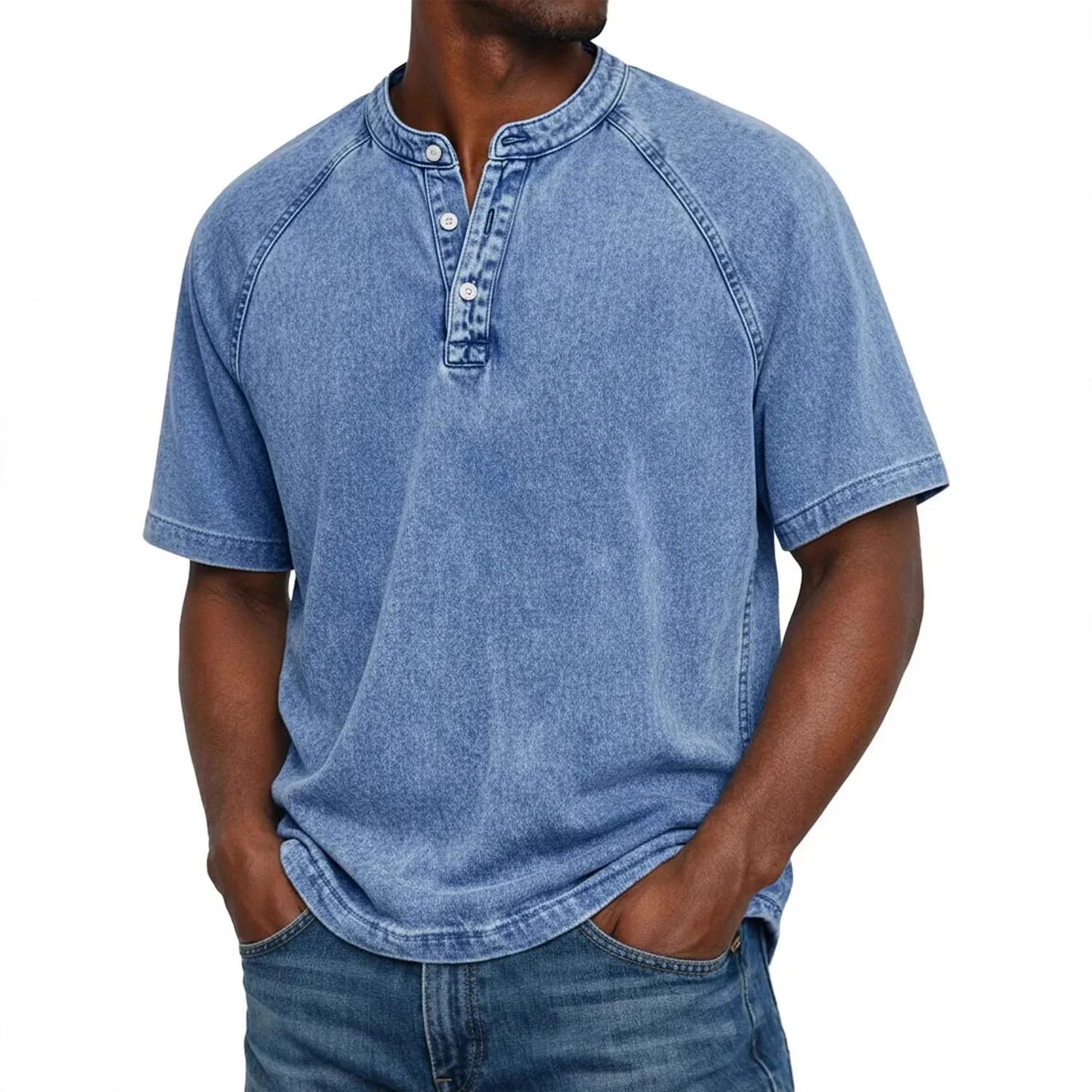Cazel | Estilo Henley marino
