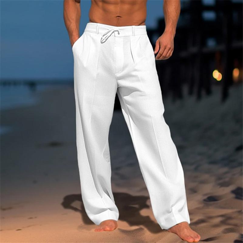 Luciano | Pantalones de Lino Liso