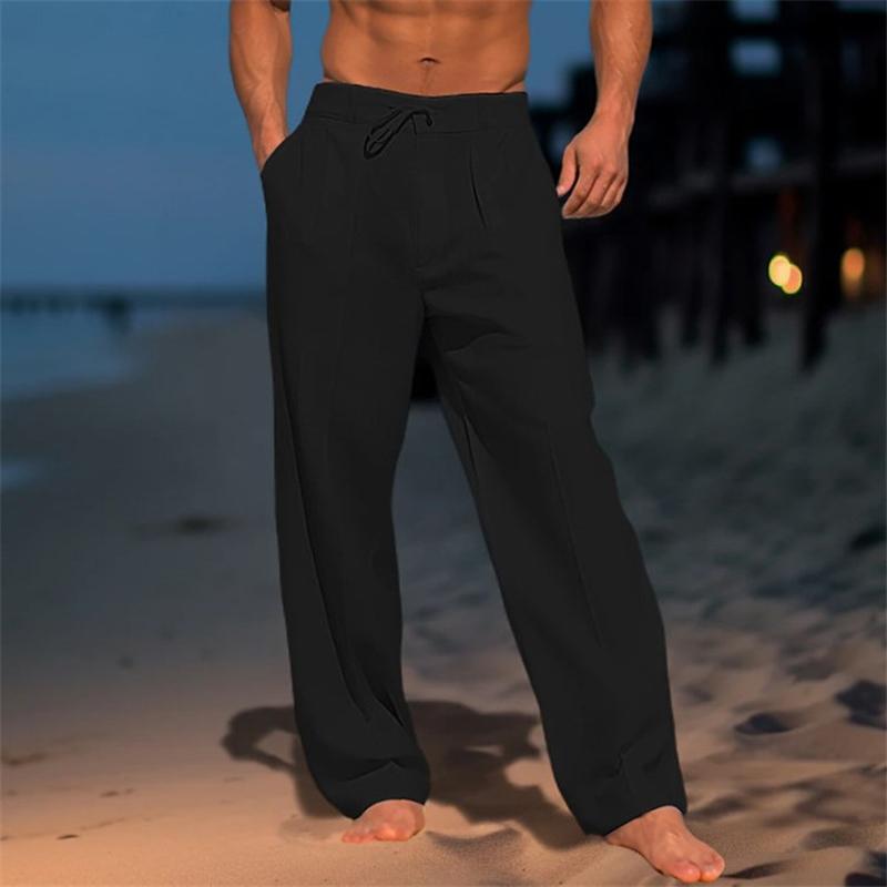 Luciano | Pantalones de Lino Liso