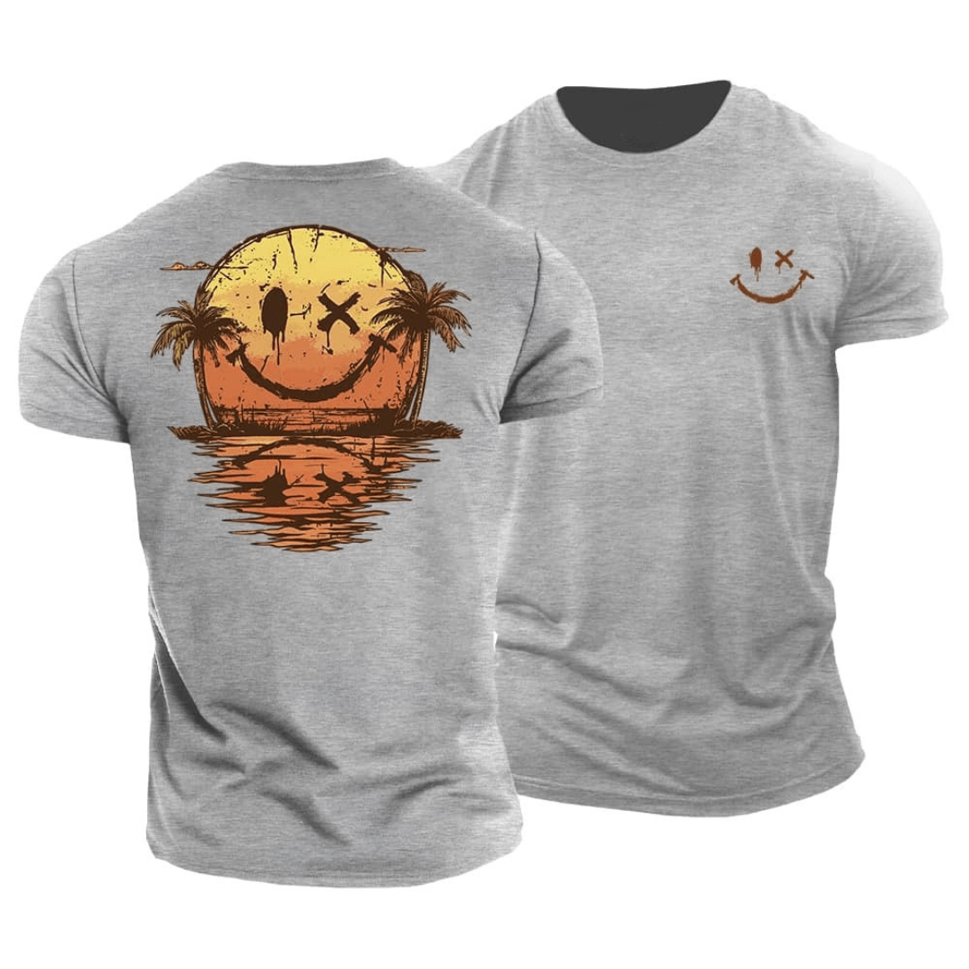 Camiseta Veraniego Smiley Mar