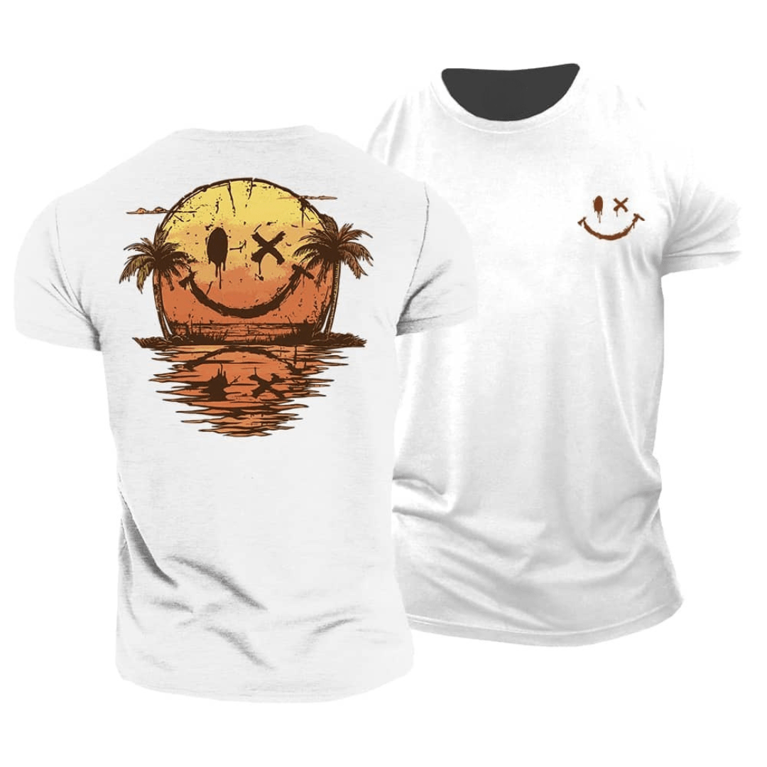 Camiseta Veraniego Smiley Mar